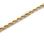 Rope Chain Gold 2.5mm 18"